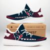 NFL Houston Texans Blue Red Yeezy Boost Sneakers V2