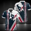 NFL Houston Texans Blue White Polo Shirt