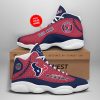 NFL Houston Texans Custom Name Air Jordan 13 Shoes V3