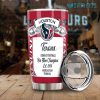 NFL Houston Texans Six Time Champions Tumbler