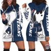 NFL Houston Texans Snoopy Lover Women Hoodie Dress