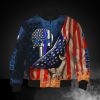 NFL Indianapolis Colts America Flag Bomber Jacket V2