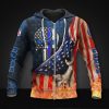 NFL Indianapolis Colts America Flag Zip Up Hoodie V2