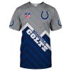 NFL Indianapolis Colts Blue Grey T-Shirt