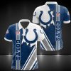NFL Indianapolis Colts Blue White Polo Shirt V2