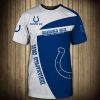 NFL Indianapolis Colts Blue White T-Shirt V3