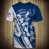 NFL Indianapolis Colts Blue White T-Shirt V6