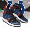 NFL Indianapolis Colts Christmas Blue Air Jordan 1 High Sneakers