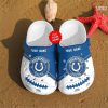 NFL Indianapolis Colts Custom Name Logo Crocs