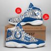 NFL Indianapolis Colts Custom Name Number Air Jordan 13 Shoes V2