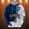 NFL Indianapolis Colts Halloween Iron Maiden Pullover Hoodie