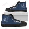 NFL Indianapolis Colts Royal Blue High Top Shoes