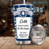 NFL Indianapolis Colts Two Time Champions Tumbler