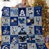 NFL Indianapolis Colts Walt Disney Blue Grey Quilt Blanket