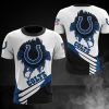 NFL Indianapolis Colts White Blue T-Shirt