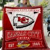 NFL Kansas City Chiefs Est 1960 Quilt Blanket