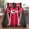 NFL Kansas City Chiefs Red Black Bedding Set