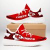 NFL Kansas City Chiefs Red Black Yeezy Boost Sneakers