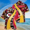 NFL Kansas City Chiefs Red Gold Hawaiian Shirt