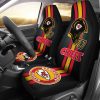 NFL Kansas City Chiefs Red Gold Helmet Car Seat Covers