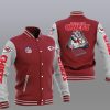 NFL Kansas City Chiefs Red Grey Baseball Jacket