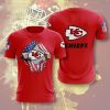 NFL Kansas City Chiefs Tearing Open Logo T-Shirt