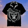 NFL Las Vegas Raiders Black Hawaiian Shirt