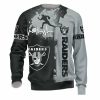 NFL Las Vegas Raiders Black Silver Sweatshirt