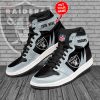 NFL Las Vegas Raiders Custom Name Air Jordan 1 High Sneakers