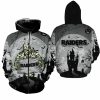 NFL Las Vegas Raiders Halloween Mummy Zip Up Hoodie
