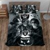 NFL Las Vegas Raiders Halloween Night Bedding Set