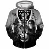 NFL Las Vegas Raiders Halloween Night Zip Up Hoodie