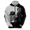 NFL Las Vegas Raiders Iron Maiden Zip Up Hoodie