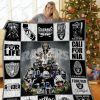 NFL Las Vegas Raiders Legends Quilt Blanket