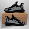 NFL Las Vegas Raiders Silver Black Reze Sneakers
