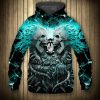 NFL Las Vegas Raiders Skull Pullover Hoodie