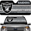 NFL Las Vegas Raiders Universal Car Sunshade