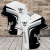 NFL Las Vegas Raiders White Black Baseball Jersey