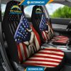 NFL Los Angeles Chargers American Flag Car Seat Covers