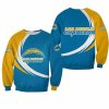 NFL Los Angeles Chargers Blue Golden Sweatshirt V11