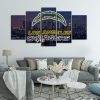 NFL Los Angeles Chargers City 5 Panel Canvas