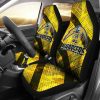 NFL Los Angeles Chargers Gold Black Mascot Car Seat Covers
