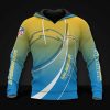 NFL Los Angeles Chargers Gold Blue Pullover Hoodie