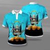 NFL Los Angeles Chargers Jack Skellington Polo Shirt