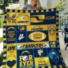 NFL Los Angeles Chargers Navy Blue Gold Quilt Blanket