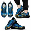 NFL Los Angeles Chargers Powder Blue Gold Running Shoes