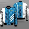 NFL Los Angeles Chargers Powder Blue White Bomber Jacket