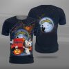 NFL Los Angeles Chargers Snoopy Halloween T-Shirt
