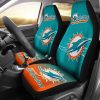 NFL Miami Dolphins Aqua Orange Car Seat Covers