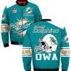 NFL Miami Dolphins Aqua OWA Bomber Jacket